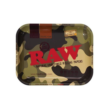 Поднос RAW Metal Rolling Tray Large - Camo - Бренд RAW - Магазин домашних увлечений homehobbyshop.ru